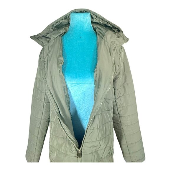 NY&C Sage Green Quilted Jacket - Picture 3 of 11